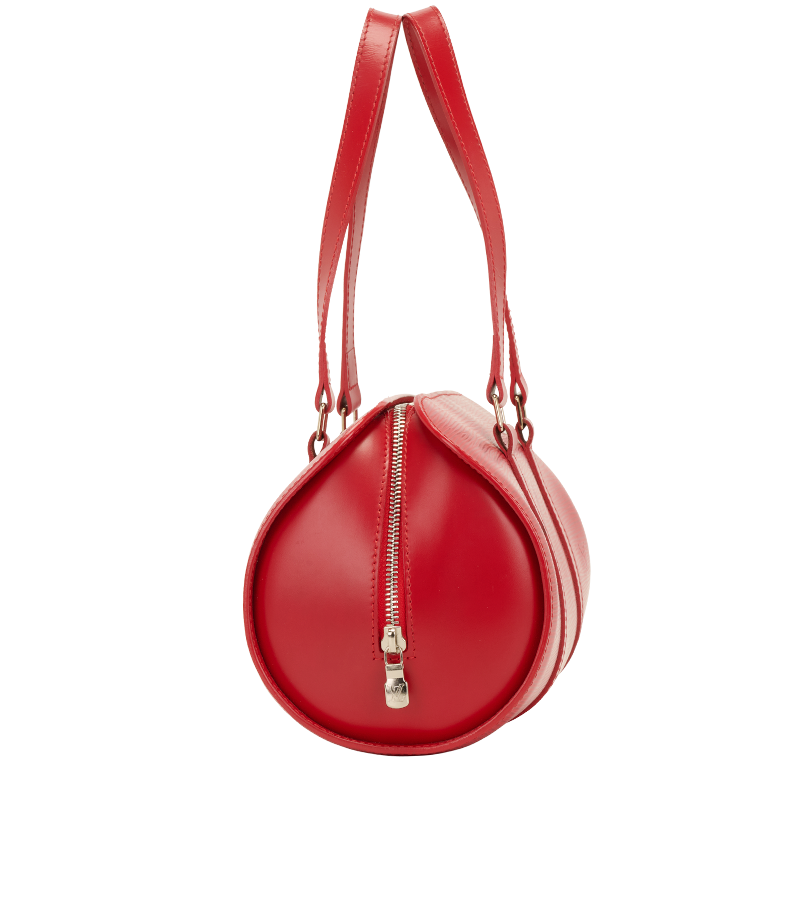 Louis Vuitton Soufflot Handbag, &pound;550, Handbags, Red, Leather, Side view